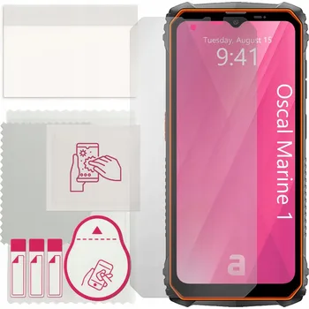 Pouzdro na mobilní telefon Fólie pro ochranu displeje Oscal Marine 1