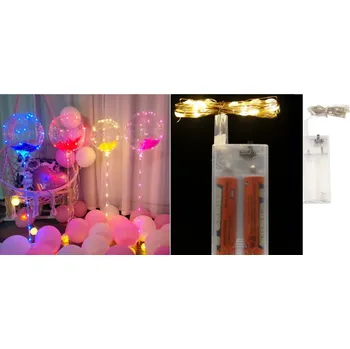 Vánoční dekorace Dekorativní světla na drátě 30 LED 3m BÍLÁ (na baterie)