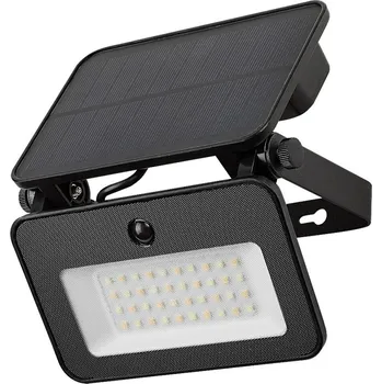 Venkovní osvětlení RAB SVÍTIDLO LED 77159 TARCAL 6W 1000LM 3000-4000-6500K IP65 3,7V 2200MAH BAT. SOLAR NÁST. ČERNÁ