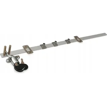 GTV Centrální zamykání 288 x 800 mm, s ocelovým klíčem, chrom