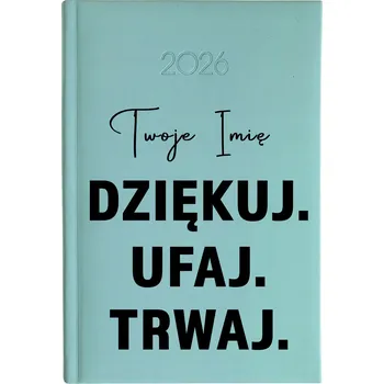 Kalendář Knižkový kalendář 2026 A5 FunnyCase modrý