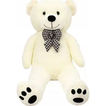 plyšák Plyšová Hračka bílý medvídek Teck 100 cm