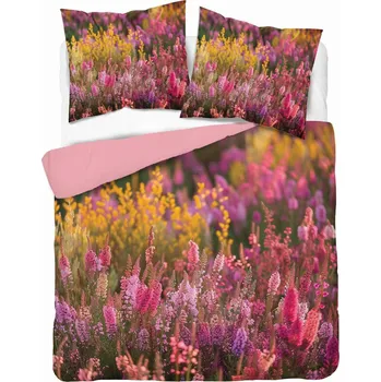 Povlečení Povlečení Mikrovlákno 3D 160x200 Vřesová pole