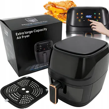 fritéza 1800W 8L HORKOVZDUŠNÁ FRITÉZA S INTELIGENTNÍM OVLÁDÁNÍM PRO 3-8 OSOB