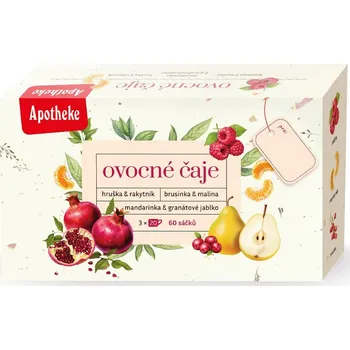 Nápoj Apotheke kolekce Ovocných čajů 3x20ns soubal