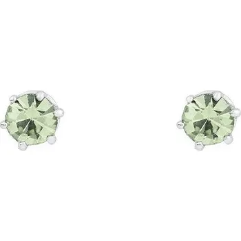 Šperk Náušnice jablonecká bižuterie - 16 (Ø5 mm) peridot
