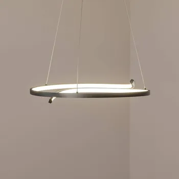 Milagro Lighting Závěsné světlo LED Lorenzo, kov, černé, 4 000 K černý LED 35 W celkem - Doprava zdarma