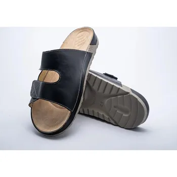 Dámská zdravotní obuv MEDISTYLE pánský zdravotní pantofel VILÉM ČERNÁ Rozměr: 41