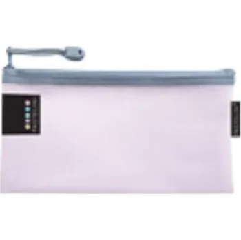 Obálka Síťovaná zipová obálka Pastelini - DL, růžová