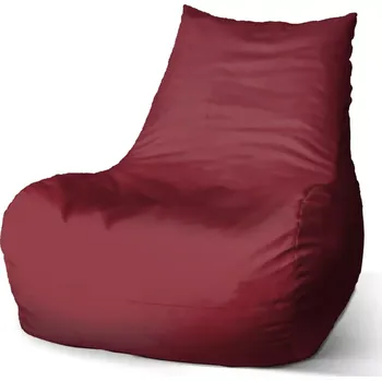 Sedací pytel Sablio Sedací vak Bean Tmavě červená - 60 x 70 x 70 cm