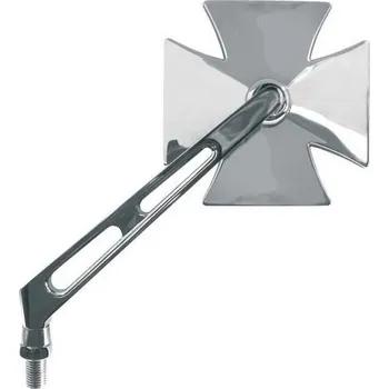 Auto zrcátko V PARTS (VICMA) levé zrcátko, průměr závitu 10mm, pravé, barva chromovaný (E160I) (V PARTS (VICMA) levé zrcátko, průměr závitu 10mm, pravé, barva chromovaný (E160I))