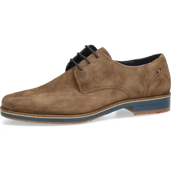 Pánské polobotky Lloyd pánské semišové společenské boty - hnědé - 12-019-25-HAVANNA