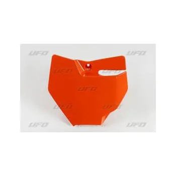 UFO tabulka na startovací číslo KTM SX 85 18 barva oranžová (UFO tabulka na startovací číslo KTM SX 85 18 barva oranžová)