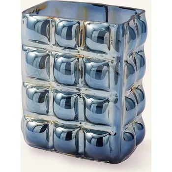 Váza Polspotten Váza Bubble Large, stříbrná