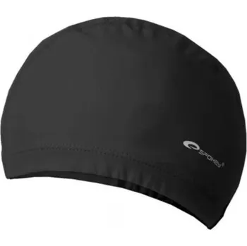 Plavecká čepice Spokey TORPEDO Dvouvrstvá plavecká čepice, černá
