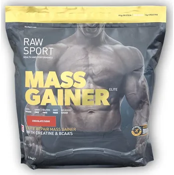 Fitness strava Raw Sport Elite Mass Gainer 2500g Varianta: chocolate fudge