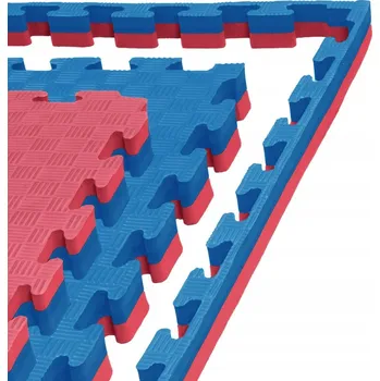 podložka na cvičení Podložka 2,5 cm silná, 100x100x2 cm pěnové puzzle fitness tréninková podložka na cvičení, EVA