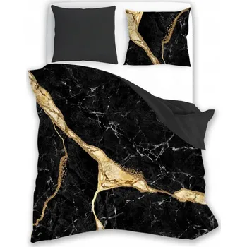 Povlečení POVLEČENÍ z bavlněného saténu Minerals 140x200 cm + 70x90 cm sada