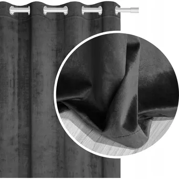 Obraz Závěs polozatemňovací s kroužky 140 cm x 250 cm