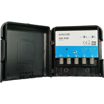 Anténní zesilovač anténní zesilovač ALCAD AM-916 3x vstup UHF1 + UHF2 + DAB, LTE700