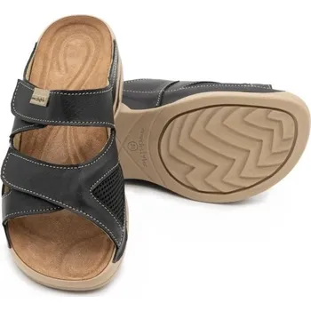 Dámská zdravotní obuv Dámské haluxové pantofle Maruška ČERNÁ Rozměr: 37