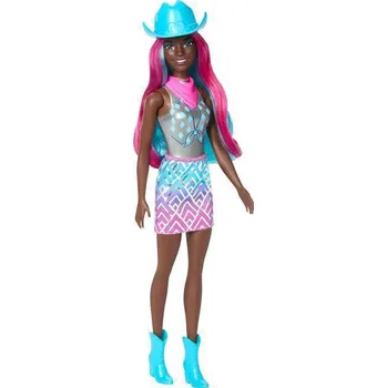 Panenka Mattel Barbie Color Reveal Barbie disco hvězda Modrá