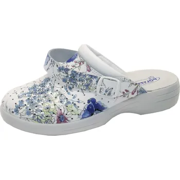 Dámské pantofle Dámské kožené nazouváky Polyflex H076 Velikost: 37