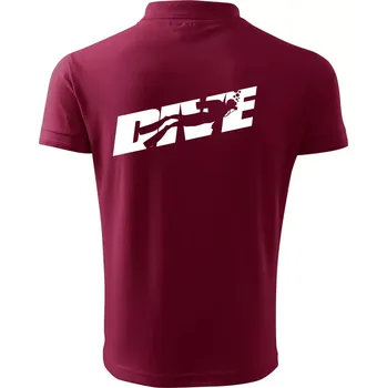 Pánská košile Dive potápěč - Polokošile pánská Pique Polo 203 - XL ( Garnet )