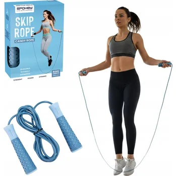 Švihadlo Švihadlo z plastu Spokey 300 cm modré