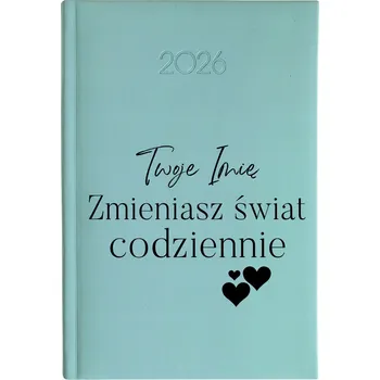 Kalendář Knižkový kalendář 2026 A5 FunnyCase modrý