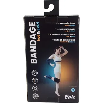 Kompresní návlek hřejivo-chladivý, vel. XL
