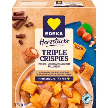 EDEKA Pieces Triple Crispies 375g