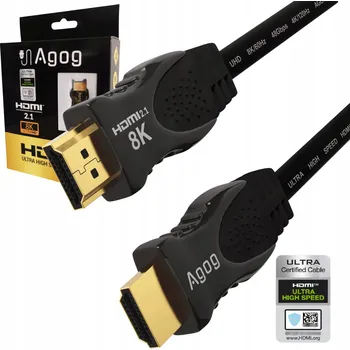 Video kabel HDMI 2.1 KABEL CERTIFIKOVANÝ PREMIUM UHD 8K 60HZ 4K eARC HDR 1.5M
