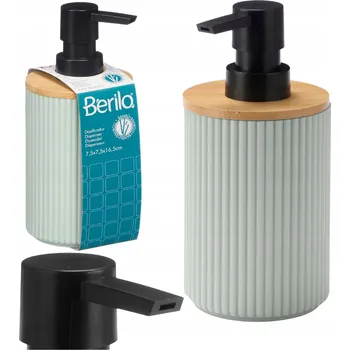 Dávkovač mýdla Ruční dávkovač mýdla stojací Berilo 300 ml zelený