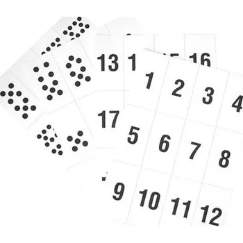 Karton P+P Písmena a číslice - sada číslic 67388