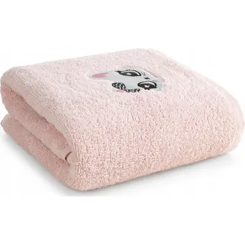 DĚTSKÝ BAVLNĚNÝ RUČNÍK BABY72 50X90 RŮŽOVÝ