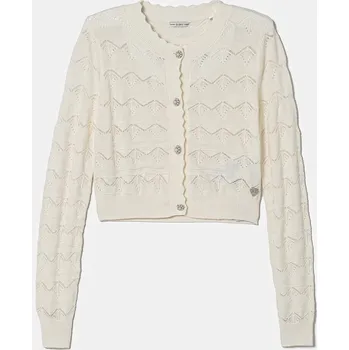 Dětská móda Dětský vlněný kardigan Guess J5RR02.Z3CD0.PPYA béžová 01X, vel. 105-112