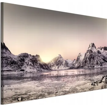 Obraz LUMASOUL obraz na plátně na zeď 120x80 Motiv Příroda Elektrický