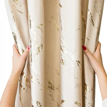 Obraz Závěs polozatemňovací s kroužky 140 cm x 250 cm