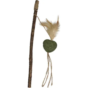 Hračka pro kočku Papillon Matatabi hlavolam srdce s catnipem 26 x 5 cm