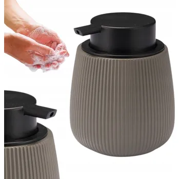 Dávkovač mýdla Ruční dávkovač mýdla stojací Berilo 1000 ml šedý