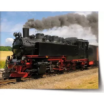 Plakát Sablio Plakát Lokomotiva 3 - 60x40 cm