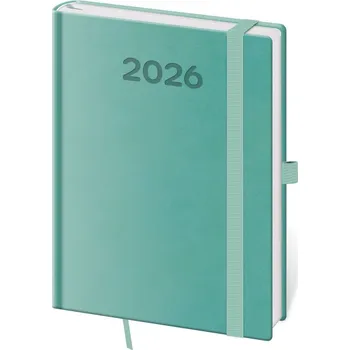 Diář Diář 2026 denní B6 Print Pop - světle zelená