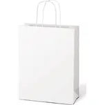 Taška dárková MFP T 5 kraft 260x320x100 mm, bílá