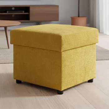 Taburet Taburet Zaza 45x42x45 cm Rosario 470 žlutá