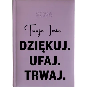 Kalendář Knižní kalendář 2026 A5 FunnyCase fialový