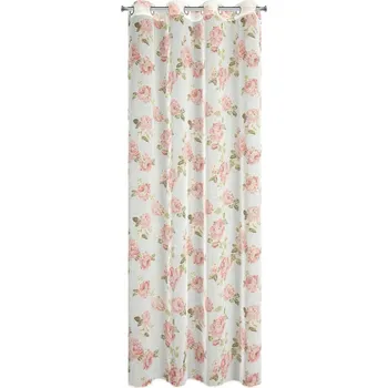 Obraz HOTOVÝ ZÁVĚS MELA 140 X 250 CM BÍLÝ