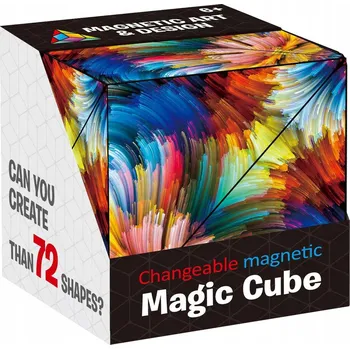 Hlavolam Magnetická kostka Magic Cube Fidget Antistresová