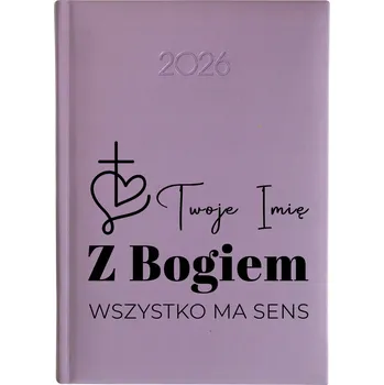 Kalendář Knižní kalendář 2026 A5 FunnyCase fialový