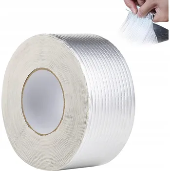 Lepicí páska BUTYLOVÁ PÁSKA LEPICÍ OPRAVNÁ TĚSNICÍ VODĚODOLNÁ 5 cm * 5 m SILNÁ